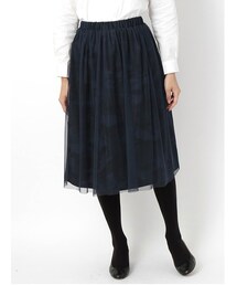 SEVENDAYS=SUNDAY | ・迷彩プリント チュールスカート(パンツ)