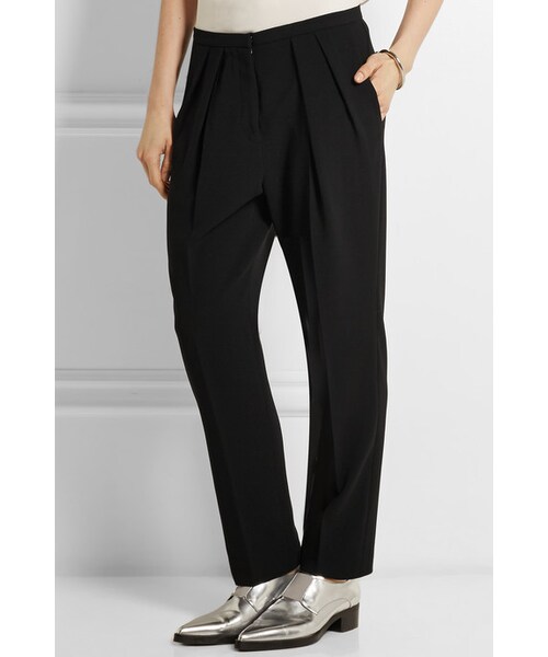 alexanderwang（アレキサンダーワン）の「Alexander Wang Crepe tapered pants（その他パンツ・レディース・Black・US2/US4/US6/US8/US10/US0）」の4枚目の写真