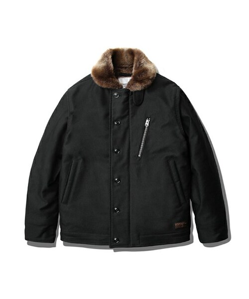ESPIONAGE(エスピオナジ)の「에스피오나지 - Trenton N-1 Deck Jacket Black(フォーマルスーツ/小物・メンズ・기타・M/L)」の1枚目の写真