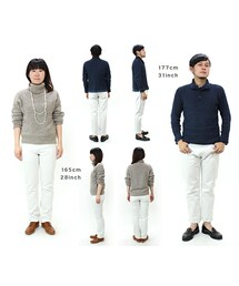 45R（フォーティファイブアール）の「ホワイトデニム比古比女（）」 - WEAR