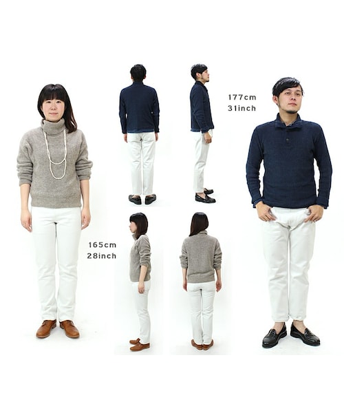 45R（フォーティファイブアール）の「ホワイトデニム比古比女（）」 - WEAR