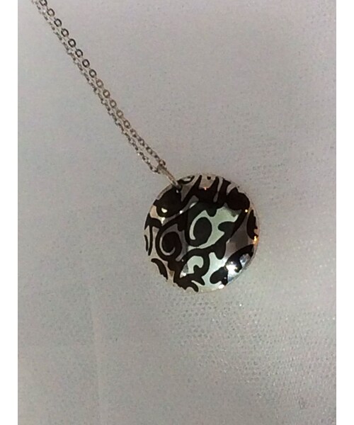 Handmade(ハンドメイド)の「新木目金 煮色仕上げ(ネックレス・レディース・その他)」の3枚目の写真