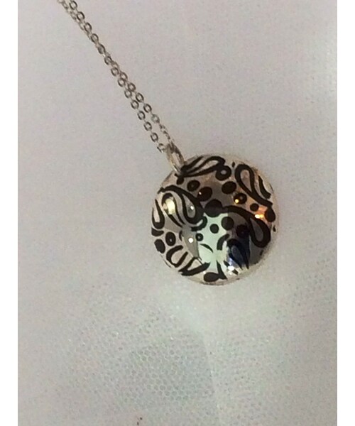 Handmade(ハンドメイド)の「新木目金 煮色仕上げ(ネックレス・レディース・その他)」の2枚目の写真