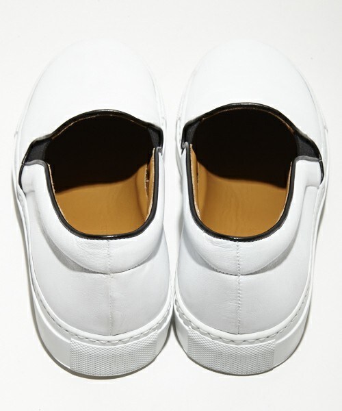 FABIO RUSCONI(ファビオルスコーニ)の「FABIO RUSCONI スリッポンスニーカー(スニーカー・レディース・ホワイト/ブラック・36/37/38/39)」の8枚目の写真