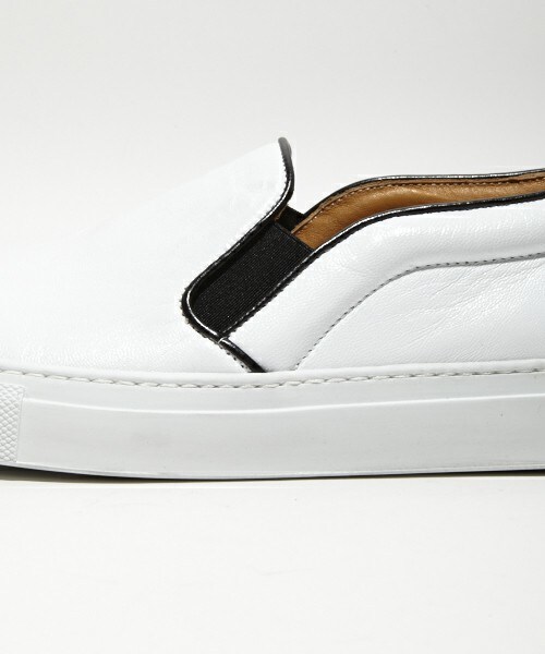 FABIO RUSCONI(ファビオルスコーニ)の「FABIO RUSCONI スリッポンスニーカー(スニーカー・レディース・ホワイト/ブラック・36/37/38/39)」の10枚目の写真