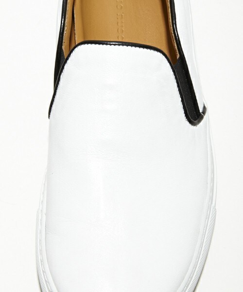 FABIO RUSCONI(ファビオルスコーニ)の「FABIO RUSCONI スリッポンスニーカー(スニーカー・レディース・ホワイト/ブラック・36/37/38/39)」の11枚目の写真