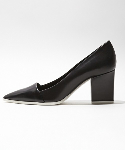 FABIO RUSCONI(ファビオルスコーニ)の「FABIO RUSCONI 『BIANCHI』ポインテッドトゥパンプス(パンプス・レディース・ブラック/ホワイト・36/37/38/39/35)」の5枚目の写真