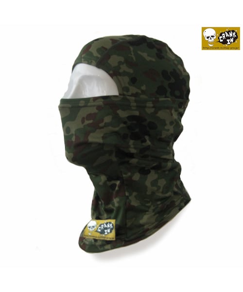 CRANK IN frontline clothing(クランクイン フロントラインクロージング )の「バラクラバ (薄地ストレッチ)(ニットキャップ/ビーニー・メンズ・カモフラ・フリー)」の1枚目の写真