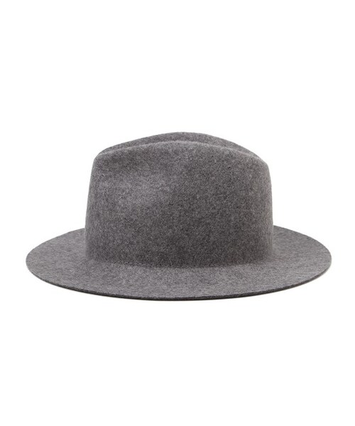 JUNRED（ジュンレッド）の「つば広フェルトハット（帽子・メンズ・ブラック/チャコール・F）」の4枚目の写真
