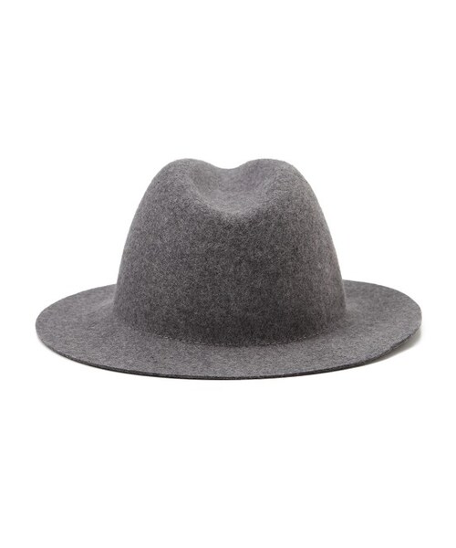 JUNRED（ジュンレッド）の「つば広フェルトハット（帽子・メンズ・ブラック/チャコール・F）」の5枚目の写真