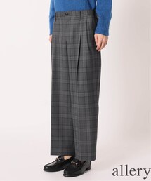417 EDIFICE（フォーワンセブンエディフィス）の「Check Slacks ワイド ”3シルエット展開”（パンツ）」