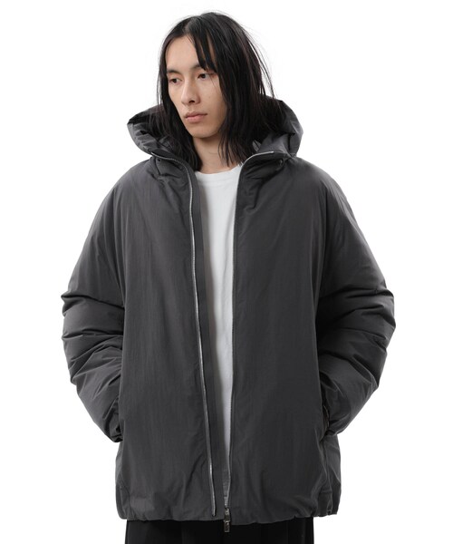 ATTACHMENT（アタッチメント）の「NY TAFFETA HOODED DOWN JACKET 