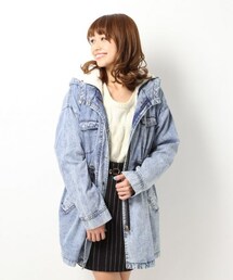 Heather | デニム２ＷＡＹフィールドパーカー(ジャケット/アウター)