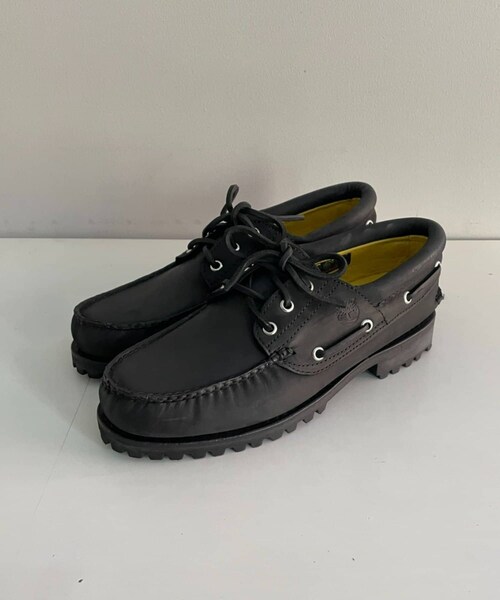 CIAOPANIC(チャオパニック)の「【Timberland/ティンバーランド】3 eye Classic(モカシン/デッキシューズ・メンズ・ブラック/ブラウン・25/26)」の2枚目の写真