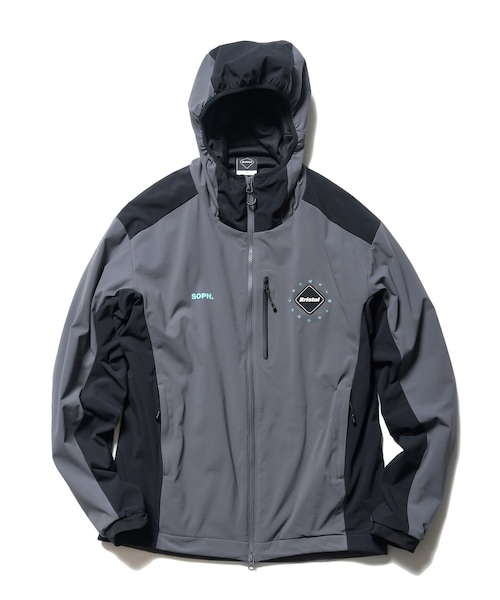 SOPHNET.(ソフネット)の「LYCRA HOODED BLOUSON(その他アウター・メンズ・GRY/BLK・M/L/XL)」の2枚目の写真