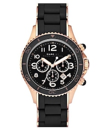 Marc by Marc Jacobs | MARC BY MARC JACOBS 'Rock' Chronograph Silicone Bracelet Watch(アナログ腕時計)