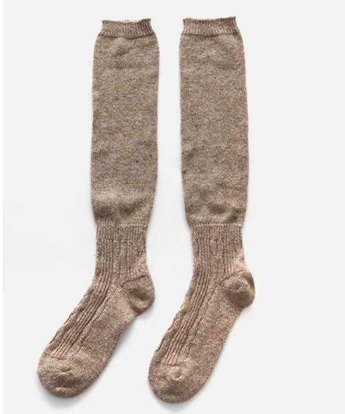 DHOLIC（ディーホリック）の「ぼかしカラーロングコットンソックス（ソックス/靴下・レディース・グレー/ベージュ/ダークブラウン/ブラックグレー/ブラック・one）」の5枚目の写真