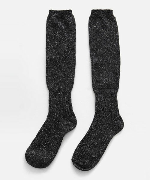 DHOLIC（ディーホリック）の「ぼかしカラーロングコットンソックス（ソックス/靴下・レディース・グレー/ベージュ/ダークブラウン/ブラックグレー/ブラック・one）」の2枚目の写真