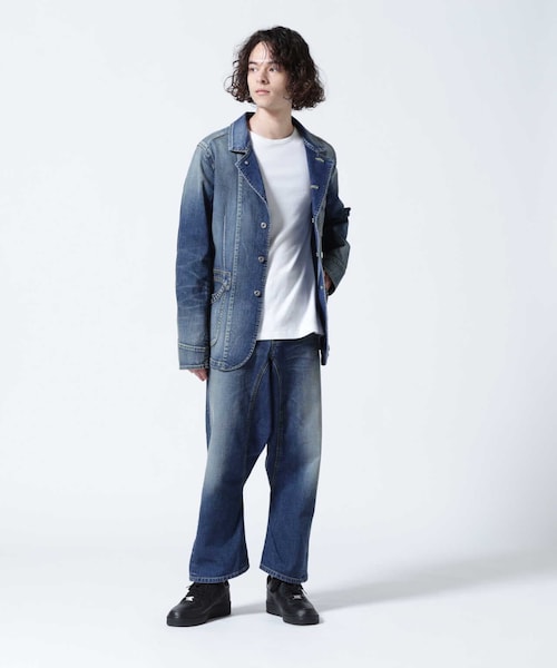 ROYAL FLASH(ロイヤルフラッシュ)の「ISAMUKATAYAMA BACKLASH THE COVERS/DENIM JACKET(ジャケット/アウター・インディゴ・S/M/L)」の3枚目の写真