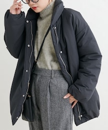 ピュアルセシン　Du noir 中綿スタンドカラージャケット PUAL CE CIN（ピュアルセシン）の「【Du noir】スタンドカラー