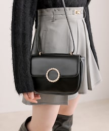 OLIVE des OLIVE | パールバックルショルダーバッグ(ショルダーバッグ)