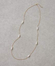 BEARDSLEY（ビアズリー）の「ツインパールロングネックレス（リング）」