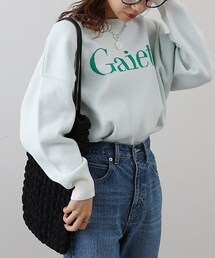 COLONY 2139 | ロゴジャガードニットプルオーバー(ニット/セーター)