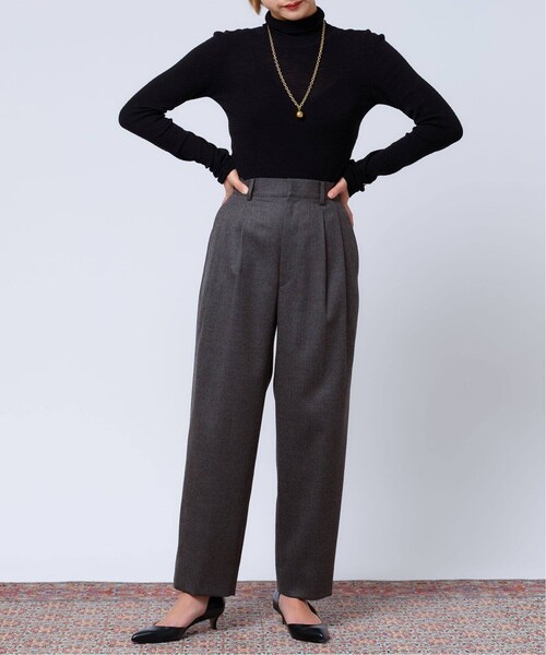 IENA(イエナ)の「IENA LA BOUCLE ウールタックスラックス(その他・グレーA/34/36/38/40)」の9枚目の写真