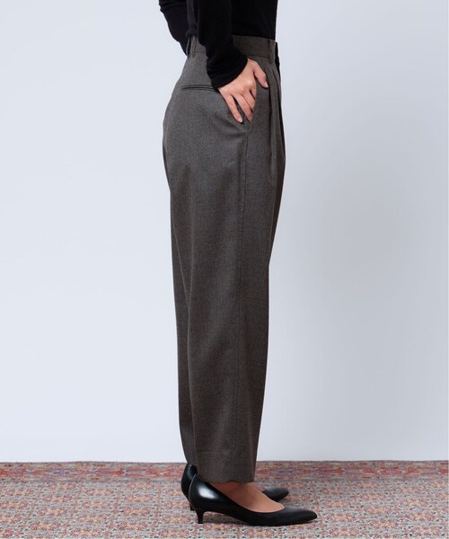 IENA(イエナ)の「IENA LA BOUCLE ウールタックスラックス(その他・グレーA/34/36/38/40)」の4枚目の写真