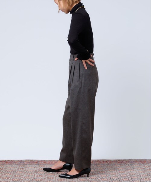 IENA(イエナ)の「IENA LA BOUCLE ウールタックスラックス(その他・グレーA/34/36/38/40)」の7枚目の写真