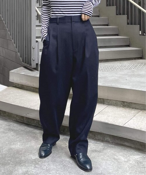 IENA(イエナ)の「IENA LA BOUCLE ウールタックスラックス(その他・グレーA/34/36/38/40)」の10枚目の写真