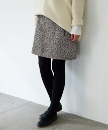 SLOBE IENA（スローブイエナ）の「ネップヘリンボーンミニスカート（その他）」