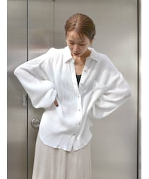 Ungrid | 楊柳ビッグルーズシャツ(シャツ/ブラウス)