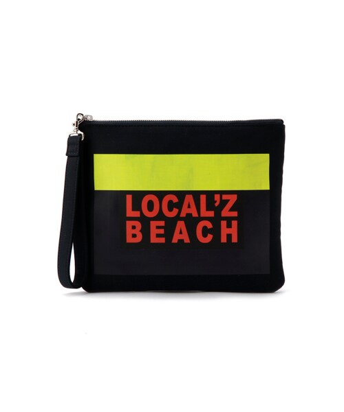 G.V.G.V.（ジーヴィージーヴィー）の「LOCAL'Z BEACH CLUTCH（バッグ・レディース・NAVY/WHITE・F）」の3枚目の写真