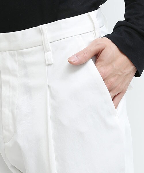 Milok（ミロック）の「1TACK PANTS NVY（その他・メンズ・NVY/WHT・1/2）」の7枚目の写真