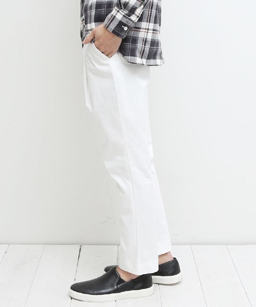 Milok（ミロック）の「1TACK PANTS NVY（その他・メンズ・NVY/WHT・1/2）」の4枚目の写真