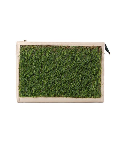 PAMEO POSE（パメオポーズ）の「【2015春新作】ATHENAI PICNIC SHIELD CLUCH（バッグ・レディース・ピンク/ベージュ・F）」の7枚目の写真