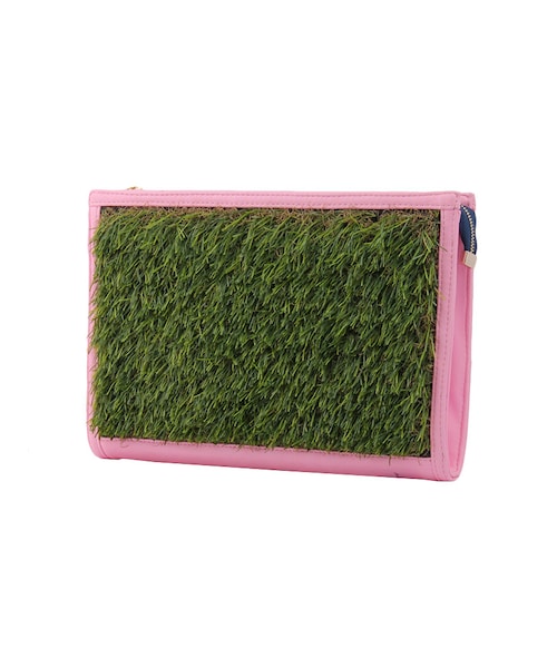 PAMEO POSE（パメオポーズ）の「【2015春新作】ATHENAI PICNIC SHIELD CLUCH（バッグ・レディース・ピンク/ベージュ・F）」の14枚目の写真