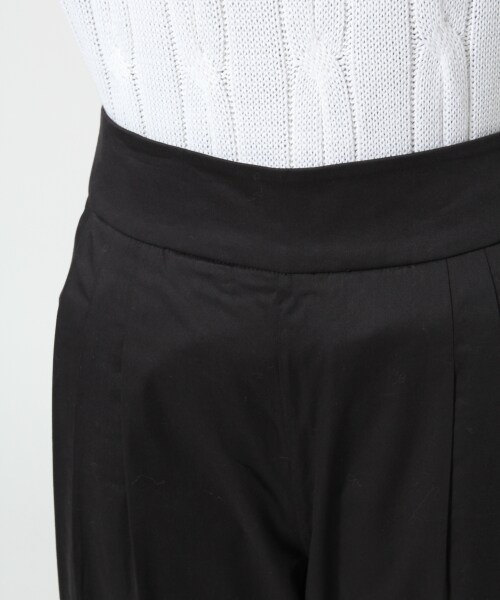 GLOBAL WORK（グローバルワーク）の「【WEB限定先行予約】ワイドテーパードパンツ（パンツ・レディース・ブラック09/ライトグレー12/ネイビー88・Ｍ/Ｌ）」の8枚目の写真