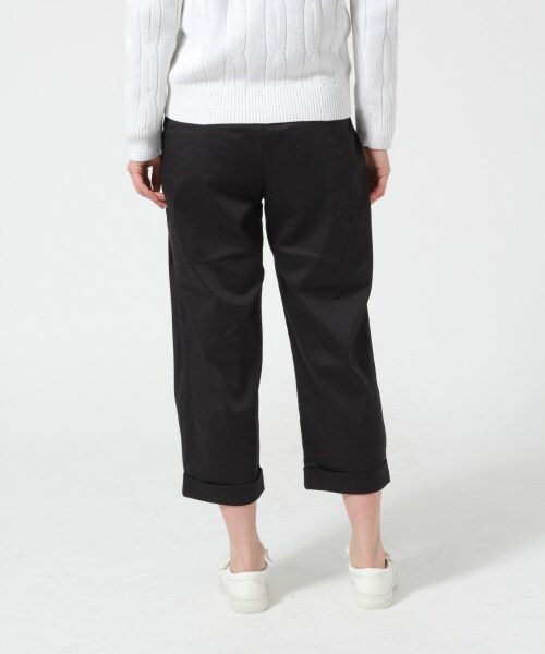 GLOBAL WORK（グローバルワーク）の「【WEB限定先行予約】ワイドテーパードパンツ（パンツ・レディース・ブラック09/ライトグレー12/ネイビー88・Ｍ/Ｌ）」の7枚目の写真