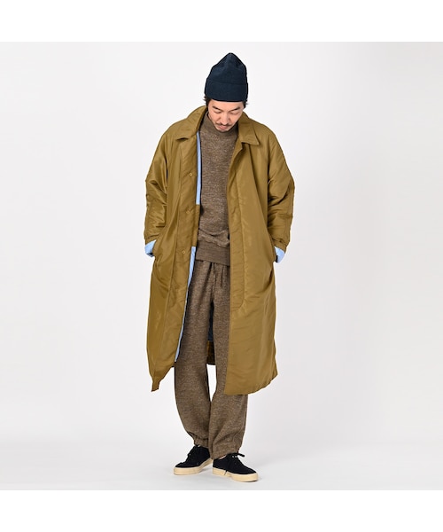 45r USモー縮絨の908コート 45R（フォーティファイブアール）の「厚ナイロンの908コート（）」 - WEAR