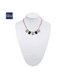 GU | （GU）ＷＯＭＥＮスクエアビジューネックレスＡ(アクセサリー)