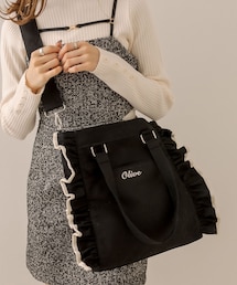 OLIVE des OLIVE | フリルトートバッグ(トートバッグ)