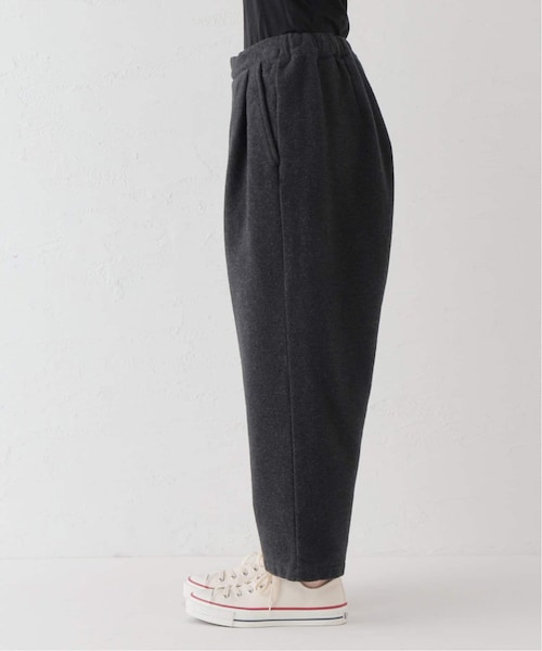 JOURNAL STANDARDLUXE コットンメルトンイージーテーパーパンツ