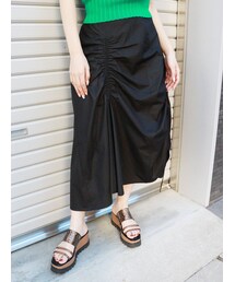 MURUA | ブロッキングフレアスカート(スカート)