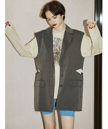 jouetie | カットアウトテーラードベスト(ベスト)