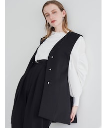 ELENDEEK | NO COLOR MIDDLE GILET(テーラードジャケット)