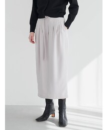 ELENDEEK | TUCK COCOON SK(スカート)
