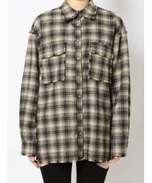 EMODA | ヘムカットルーズシャツ(シャツ/ブラウス)