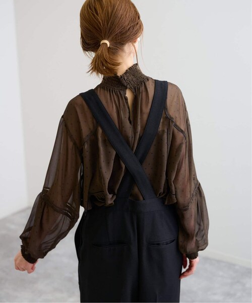 SLOBE IENA（スローブイエナ）の「ドットブラウス（）」 - WEAR